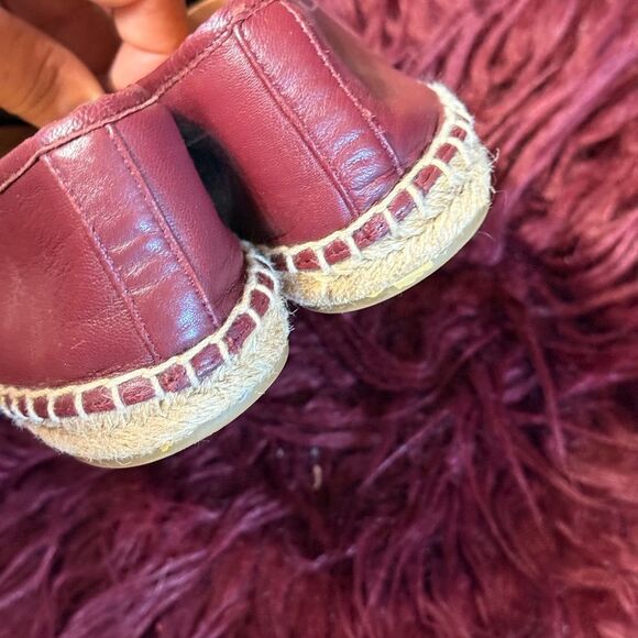 Tory Burch Tory Burch Red Logo Espadrilles Sz 9 - Picture 4 of 7